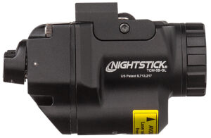 Night Stick TCM-5B-GL subcompact weapon light with green laser, black anodized, 650 lumens