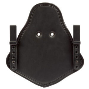 Uncle Mike's 51121 inside-the-waistband adapter in black lami-suede with belt clip
