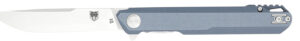 CobraTec Monarch folding knife 3.5" D2 blade gray G10 handle