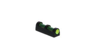 Truglo TG947UG long bead universal shotgun fiber optic front sight green on black housing