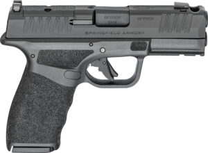 Springfield Armory Hellcat Pro Comp OSP 9mm 3.7-inch black pistol with two 10-round magazines