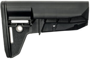 BCM Mod 2 SOPMOD Stock Widebody Black polymer collapsible stock
