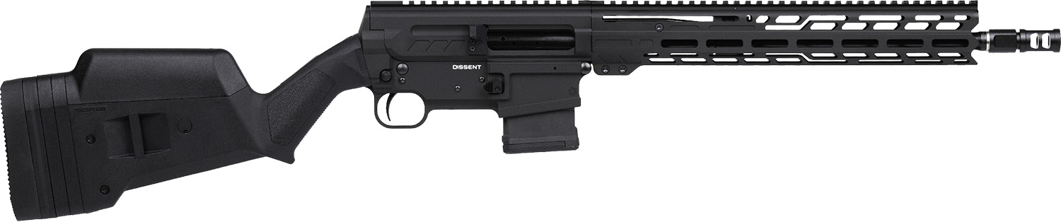CMMG DISSENT BR4 .300 Blackout 14.5-inch Armor Black rifle with Magpul SGA stock