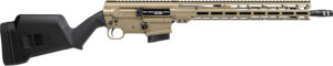 CMMG Dissent BR4 6.5 Grendel rifle with 16.10-inch threaded barrel and Coyote Tan Cerakote receiver