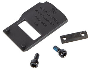 Sig Sauer ROMEO1 mounting kit for Glock non-MOS slides, black steel, 25.5mm slide