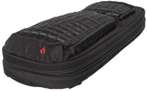 Advance Warrior Solutions Universal Soldier expandable double rifle case Black/Gray 36-56 inch