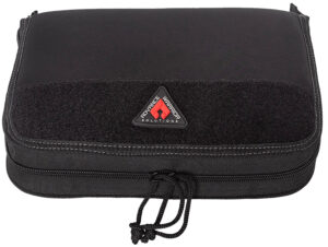 Advance Warrior Solutions SPC9 9.5-inch single pistol case black soft fabric with zipper