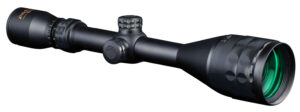 KonusPro 3-12x50mm rifle scope matte black with sunshade and engraved 30/30 reticle