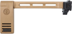 SIG Sauer MCX MPX PCB Coyote Brown folding pistol brace with M1913 interface