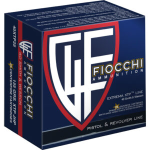 Fiocchi Hyperformance Defense Pistol Ammo 40 S&W 155 gr. XTPHP 25 rd.