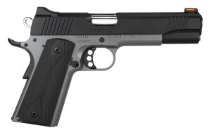 Kimber Custom LW Shadow Ghost 1911-style pistol 9mm with 5 inch barrel and red fiber-optic front sight