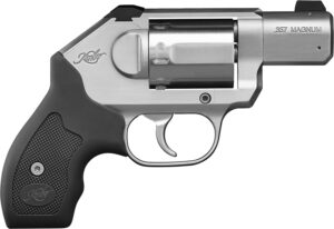 KIMBER K6S stainless .357 mag 2-inch revolver with black Hogue rubber grip