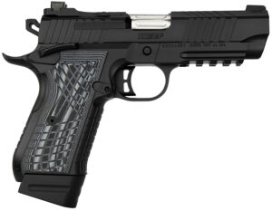 Kimber KDS9c Rail 9mm pistol 4.09 in KimPro Black with G10 grips