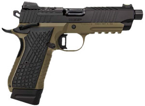 Kimber KDS9C TFS 9mm pistol 4.6in fluted threaded barrel FDE/black