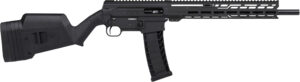 CMMG Dissent BR4 9mm rifle with 16.10" black nitride barrel and Magpul SGA stock