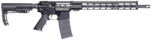 POF-USA P-15 Base 5.56 NATO AR-15 rifle with black M-LOK handguard and adjustable stock