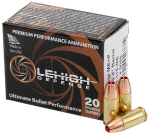 Wilson Combat LA9115ME 9mm +P 115gr Maximum Expansion ammunition box, 20 rounds