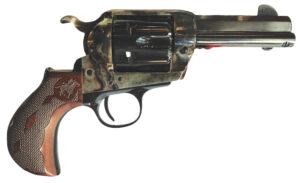 Cimarron El Malo 2 revolver .357/.38 3.5 inch octagon barrel case colored frame walnut birdshead grip