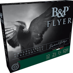 B&P Competition Flyer 12ga 2.75in 1-1/4oz #7.5 shotshells 10 per box