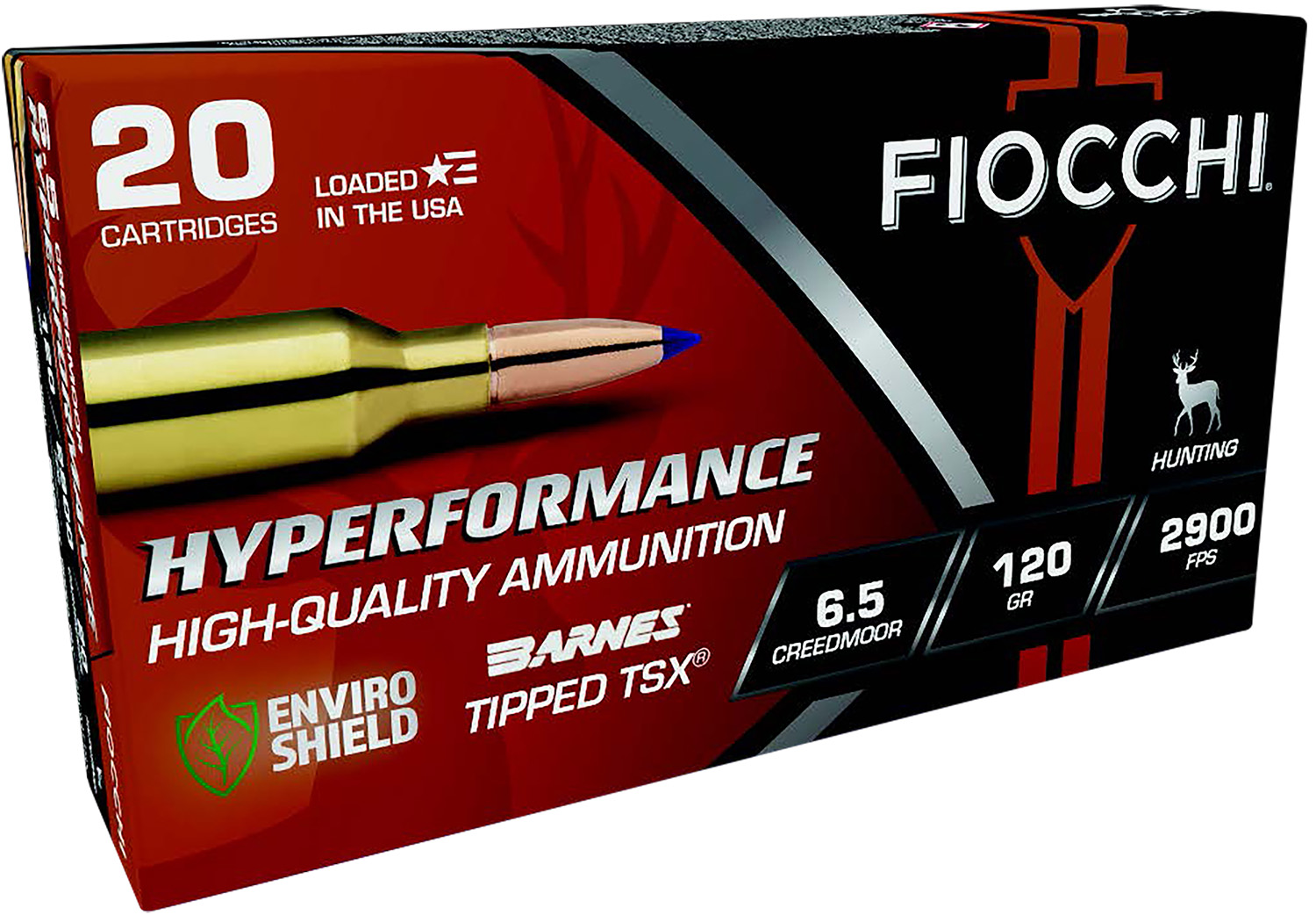 Fiocchi 6.5 Creedmoor 120gr TTSX – 20rd