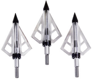 Allen 14625 Optimus Broadhead Stainless Steel Blades Silver 3 Pack