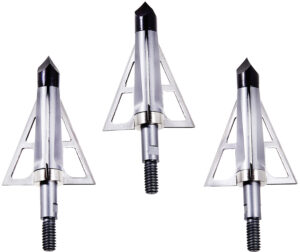 Allen 14694 CX Terminus Broadhead Stainless Steel Blades Silver 3 Pack