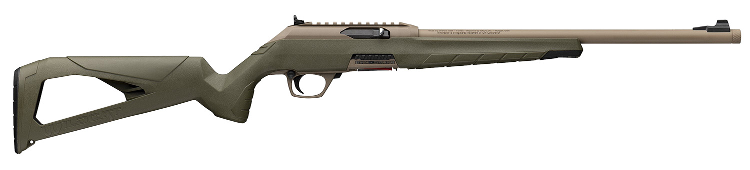 Winchester Wildcat SR .22 LR Threaded FDE/OD Green 10‑Round