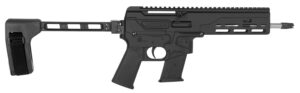 Diamondback DBX57 5.7x28mm 8-inch braced pistol in black with M-LOK handguard