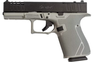 Great Lakes GL19SRK Striker 9mm 4-inch Bull Shark Cerakote pistol side view