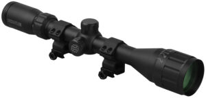 Konus Fighter 4-12x40 ballistic reticle rifle scope with rings