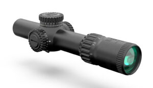Swampfox Warhorse 1-6x24mm FFP illuminated Dragoon MIL riflescope on 34mm tube
