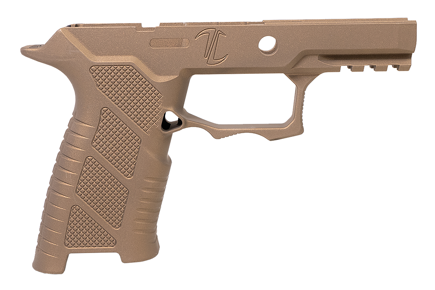 Timber Creek Outdoors SSP320CGMBB carry grip in burnt bronze, aluminum, fits SIG P320