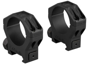 Sig Sauer Alpha6 30mm medium profile scope ring set in matte black