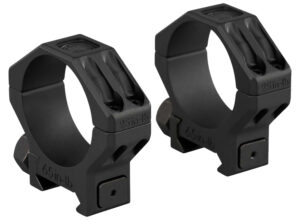 Sig Sauer Alpha6 35mm scope ring set, black Type III anodized finish, Picatinny compatible