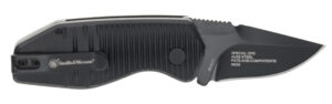 Smith & Wesson Knives 1219165 Special Ops  Mini 1.90" Folding Drop Point Plain AUS-8A SS Blade Aluminum Handle