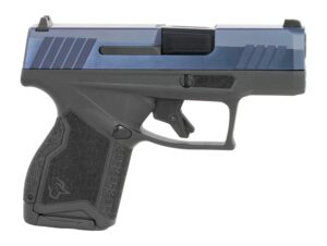 Taurus 1-GX4M931-B GX4  Micro-Compact Frame 9mm Luger 13+1 3.06" Satin Black DLC Stainless Steel Barrel, Blue PVD Serrated Alloy Steel Slide, Matte Black Stainless Steel Frame, Textured Grip