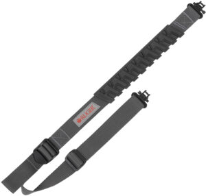 Allen Ruger Trak web sling with molded BAKTRAK pad and premium swivels