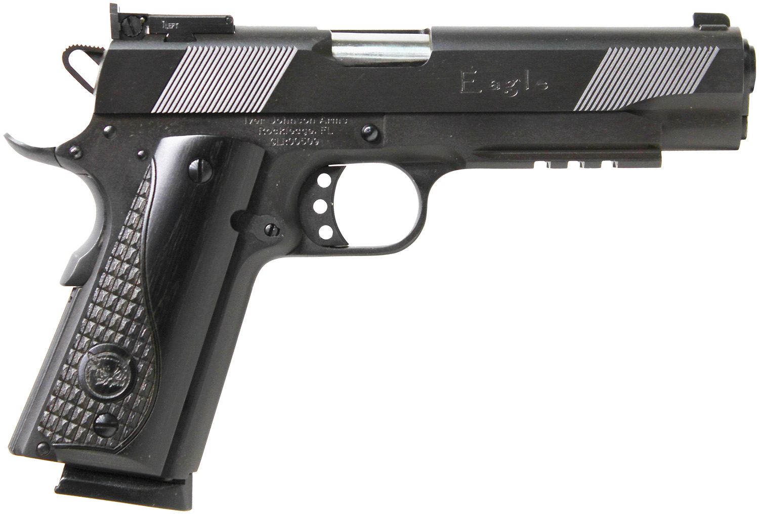 Iver Johnson Eagle LR .45 ACP 5″ 8+1 Matte Blued