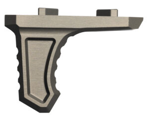 Q LLC Deluxe Q-Sert large barricade stop in silver hardcoat anodized 6061 aluminum