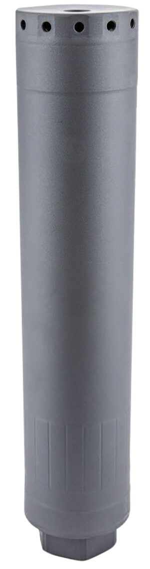 Kgm Technologies RT-R338-TM-GRY titanium suppressor, 338 Cal, gray finish, 3/4"x24 thread