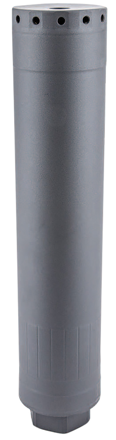 Kgm Technologies RT-R338-TM-GRY titanium suppressor, 338 Cal, gray finish, 3/4"x24 thread