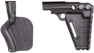 Kel-Tec SUB2000 Gen 3 featureless compliance kit with fixed stock and grip fin in black