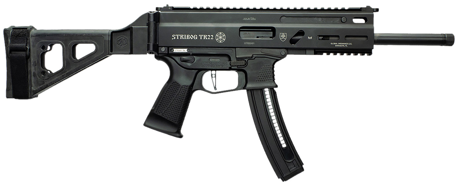 Grand Power Stribog TR22 .22 LR Sub Pistol SB Brace