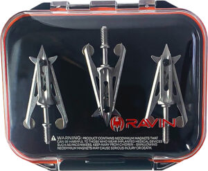 Ravin Crossbows R109 Broadhead  Black/Clear