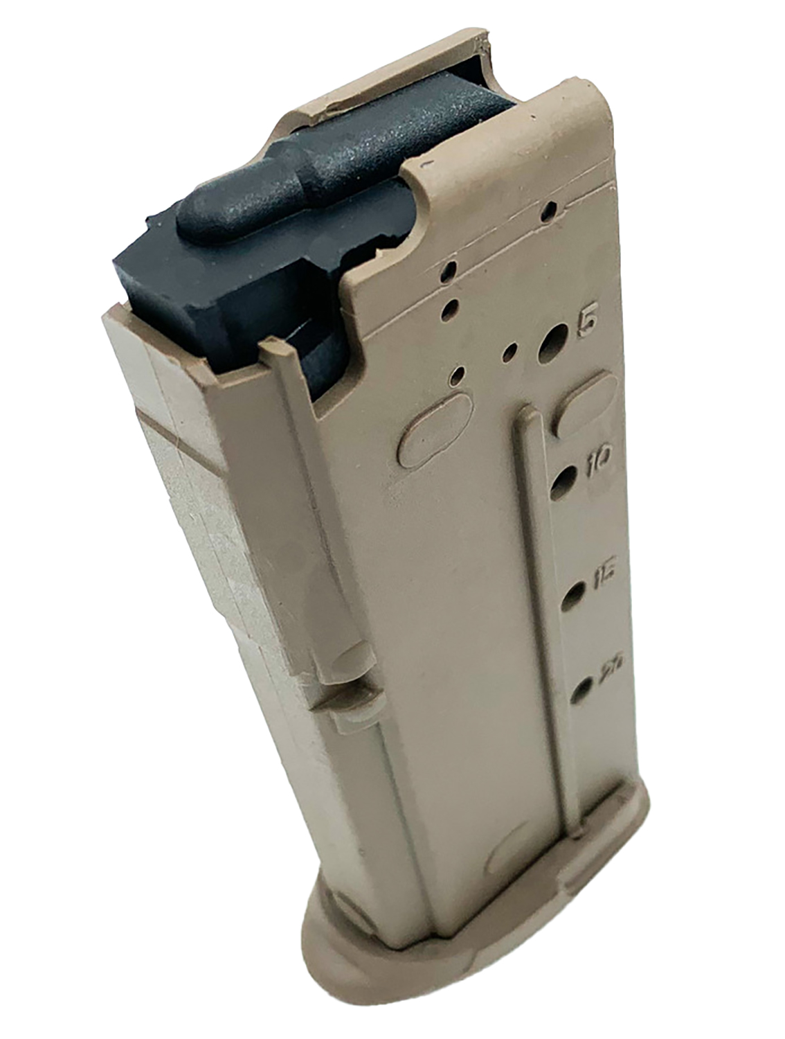 ProMag FNHA1FDE 20rd 5.7x28mm polymer magazine in Flat Dark Earth for FN Five-seveN