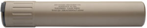 Advanced Armament Corp Titan-QD suppressor 338LM/8.6BLK 1.85 inch diameter FDE finish