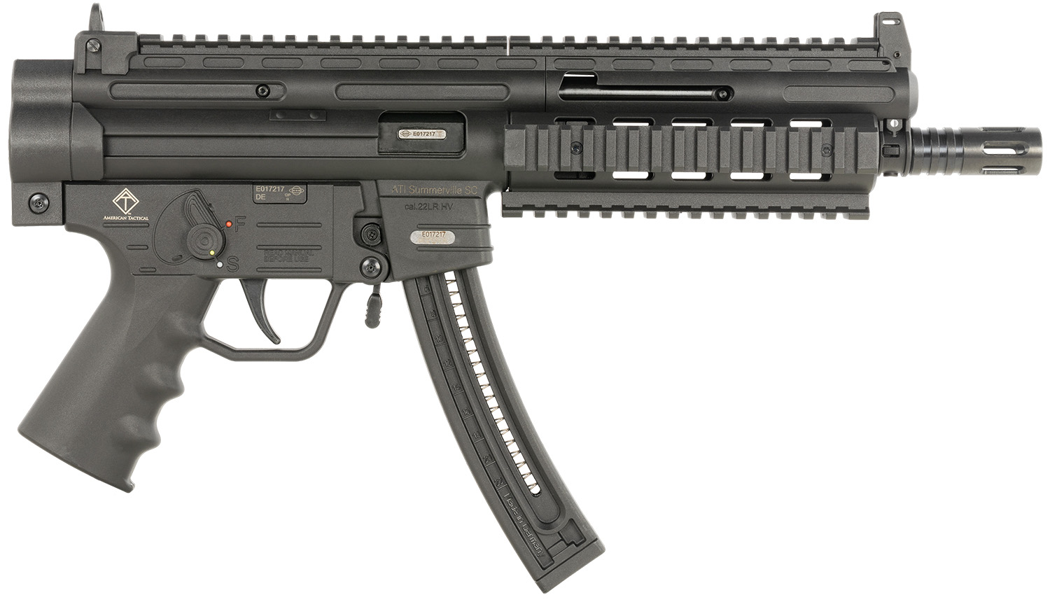ATI GSG-16 .22 LR Semi-Auto, 16.25 inch Barrel, 22+1