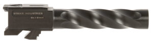 Strike Industries GBARREL19 spiral-fluted 9mm barrel for Glock 19 Gen3-5, black nitride stainless