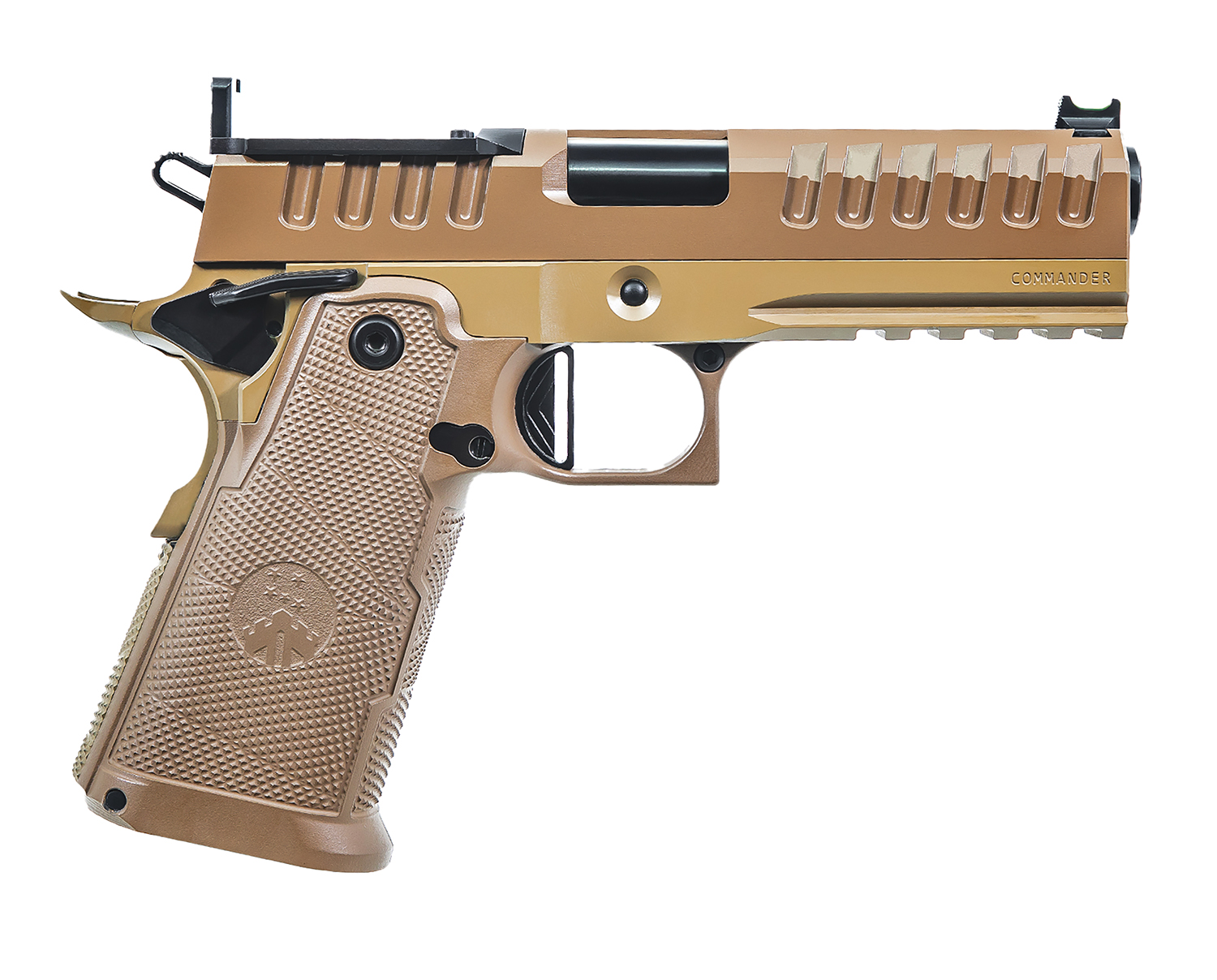 Watchtower Apache Commander 9mm 4.25in FDE 15+1