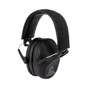 Ducks Unlimited youth black over-the-head earmuffs 20dB